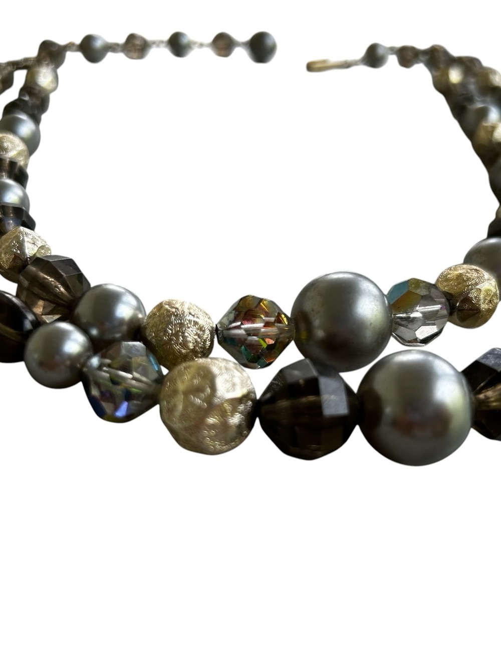 Midcentury Modern Beaded Necklace